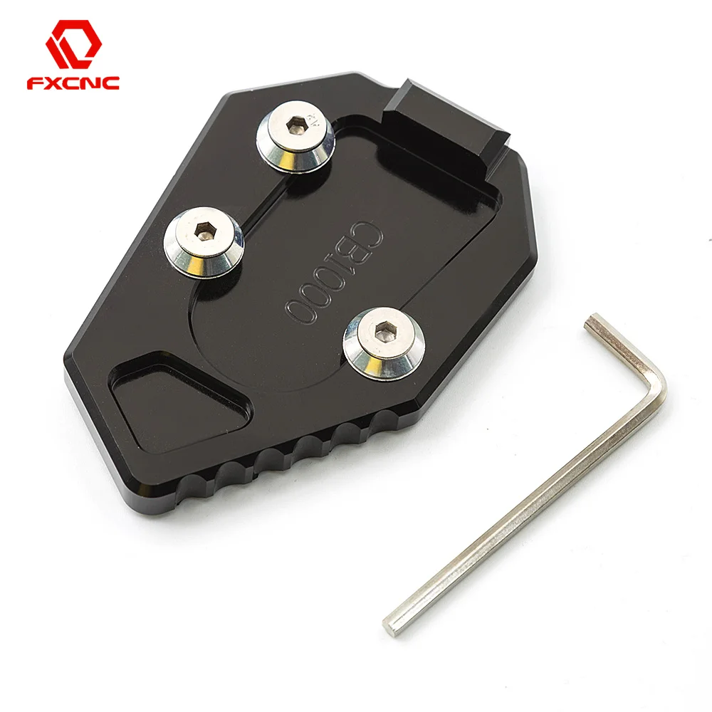 

For Honda CB1000R SC60 2008 2009 2010 2011 2012 2013-2016 Motorcycle Side Stand Pad Plate Kickstand Enlarger Support Extension
