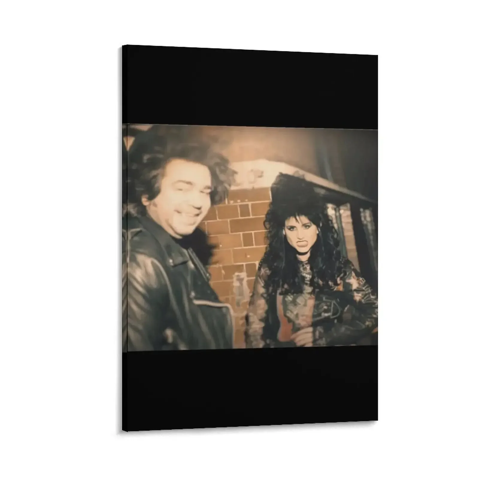 

What we do in the Shadows- 80's Laszlo and Nadja Canvas Painting paintings wall decor wall decoration paintings Bedroom deco