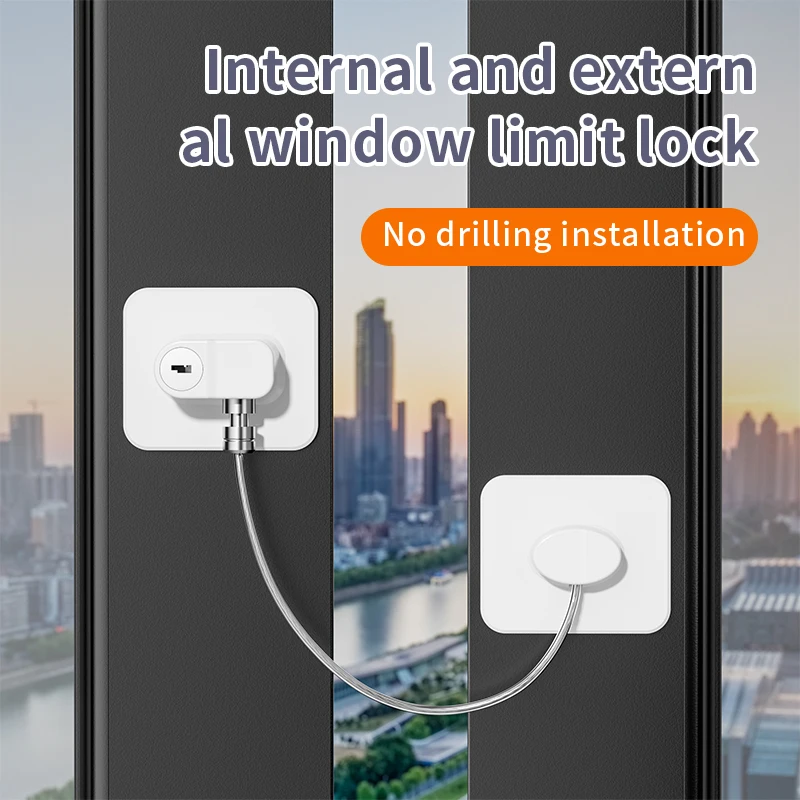 Child Safety Locks Window Fall Protection Safety Locks Multifunctional Cabinet Door Locks Window Locks Refrigerator Latch