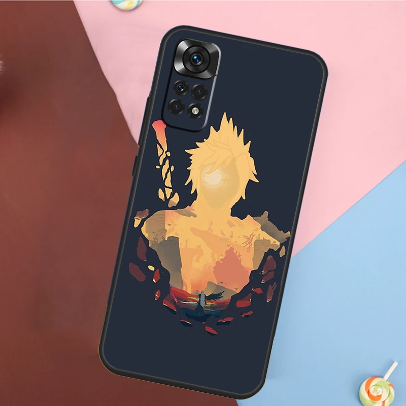 Final Fantasy Poster Case For Xiaomi Redmi Note 11 Pro 11S 8 9 12 10 Pro 10S 9S Redmi 9 10 12C 9C 10C Back Cover