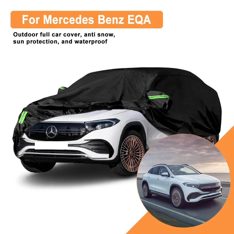 

Full Car Cover for Mercedes Benz EQA 250 300 350 4MATIC Outdoor Use - Waterproof Snowproof Sunshade Auto Protection Accessories