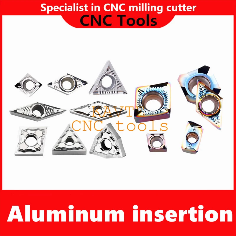 Aluminium CCGT060204 CCGT09T304 DCGT070204 DCGT11T304 VCGT160404 WNMG080404 TNMG160404 CNMG120404 VNMG160404 APKT1135 APKT1604