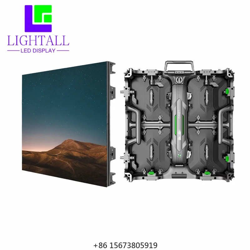 

Полноцветный светодиодный экран для помещений и улицы 500x500 мм, панель из литого алюминия, светодиодная видеостена