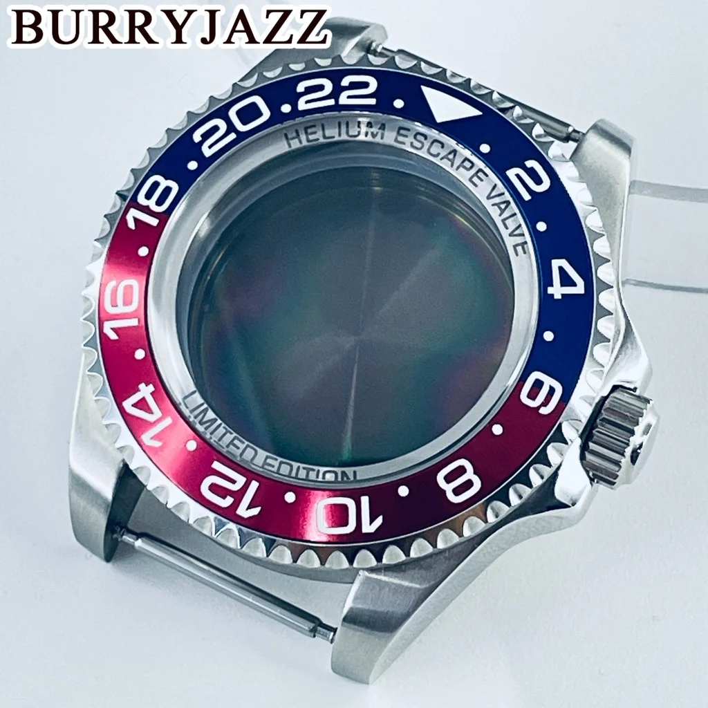 

44MM Waterproof Watch Case Parts Deep Sea Homage with Sapphire Crystal Compatible for NH34 NH35 NH36 NH38 NH70 NH72