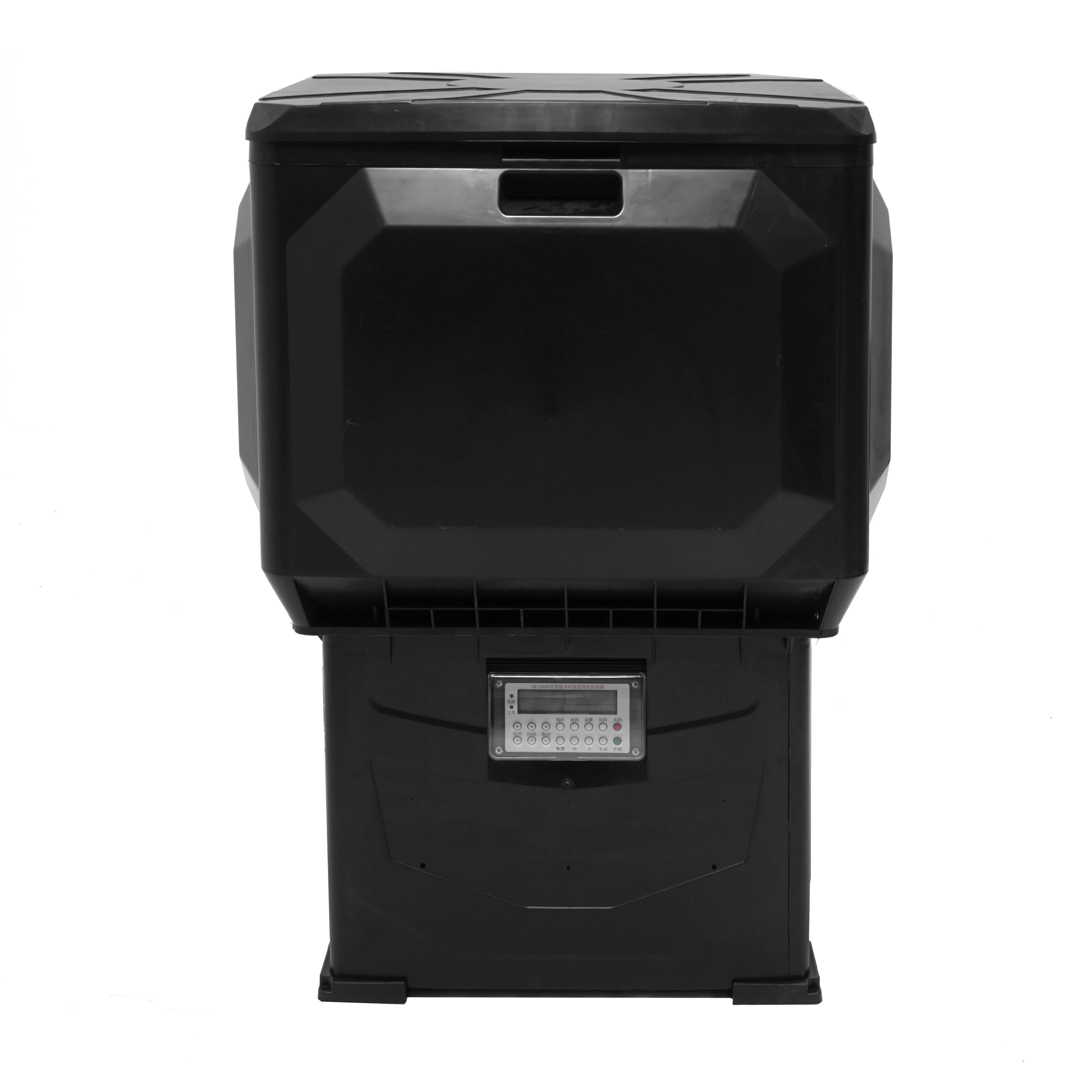 Offshore High Capacity Bait Farming Wholesale Rat Proofing Electric Automatic Fish Shrimp 80kg Pond Feeder For Aquaculture