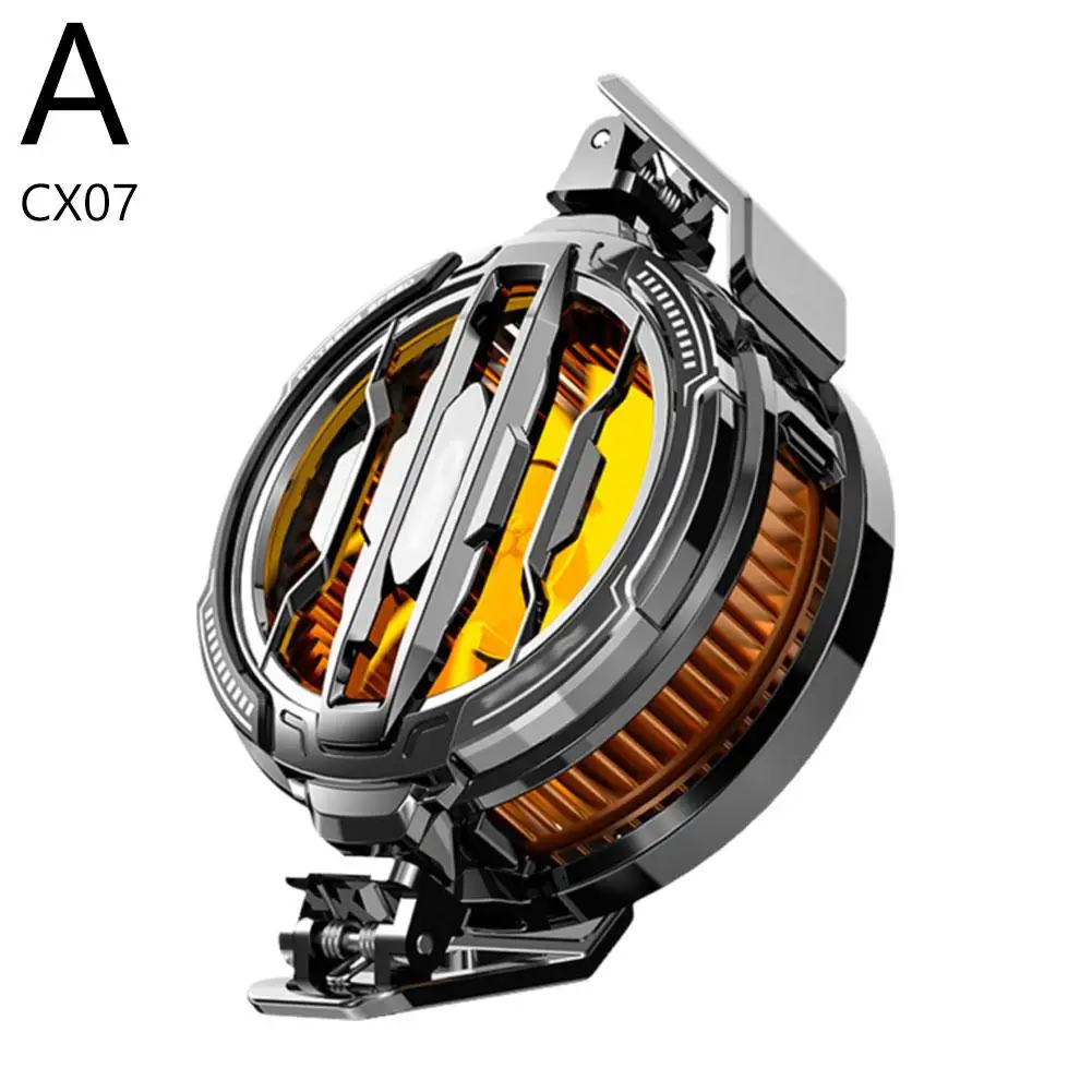 Steel Heart Strong Magnetic Radiator High Power Intelligent Professional Fan Semiconductor Cooling AI Magnetic Game Accesso T0V2