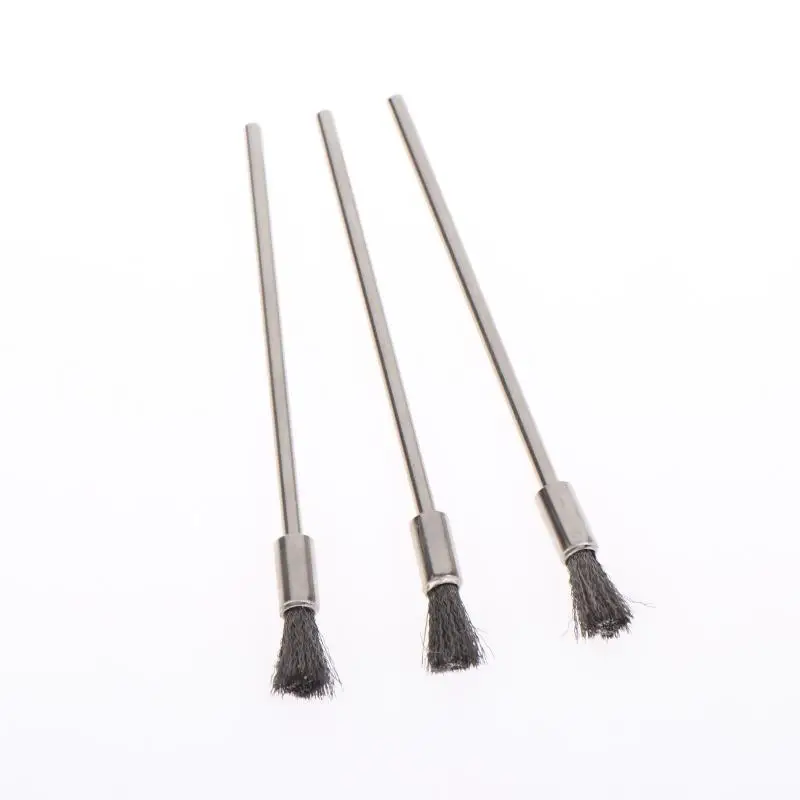 3Pcs Stainless Steel Wire Brushes Polishing 100mm Wheel Brush Tools Brushed Scrap Welding Metal Surface Pretreatment Grinding