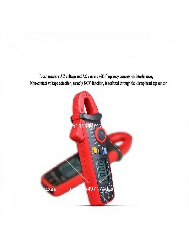 Mini Digital Clamp Multimeter DC Voltage Current Tester Portable Handheld Electrician Tool