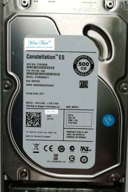 

Для ST500NM0011 500G 7200 SATA 500G