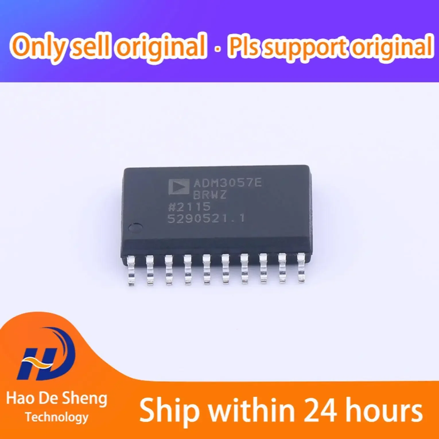 5-pz-lotto-adm3057ebrwz-soic20-nuovo-originale-disponibile