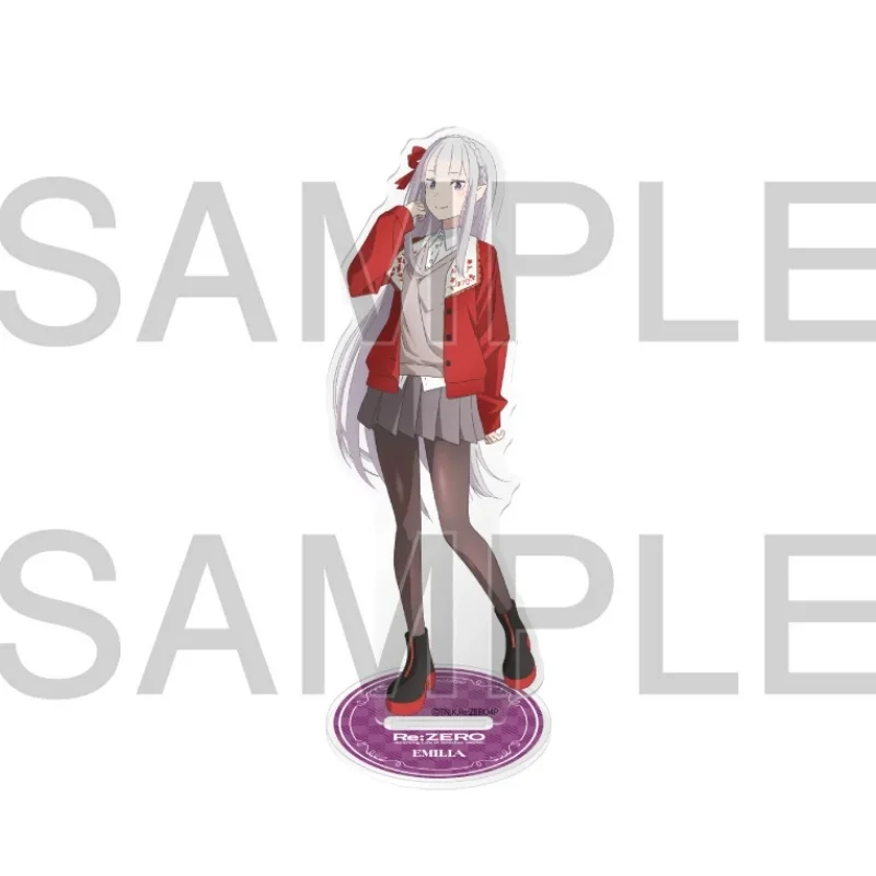 Re:Zero Starting Life in Another World Popular Anime Acrylic Display Stand Cartoon Character Figure Model Ornament Keychain