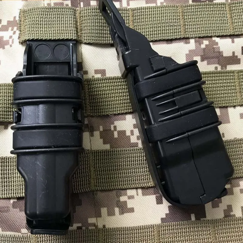 

Тактический подсумок FastMag для магазинов M4 9 мм, набор с клипсой Molle, кобура, аксессуары для охоты, держатель для пистолетных магазинов, подсумки для жилета