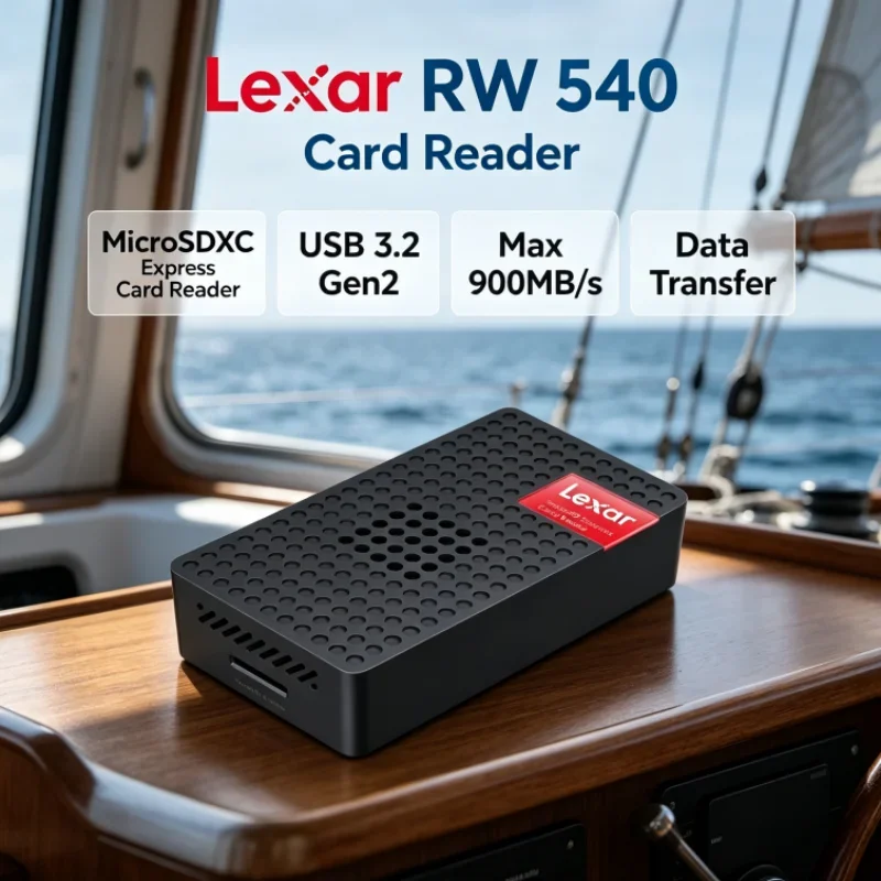 Lexar RW540 Max 900MB/s PLAY PRO MicroSD Card Reader MicroSDXC Express Card Reader for Photo Transfer