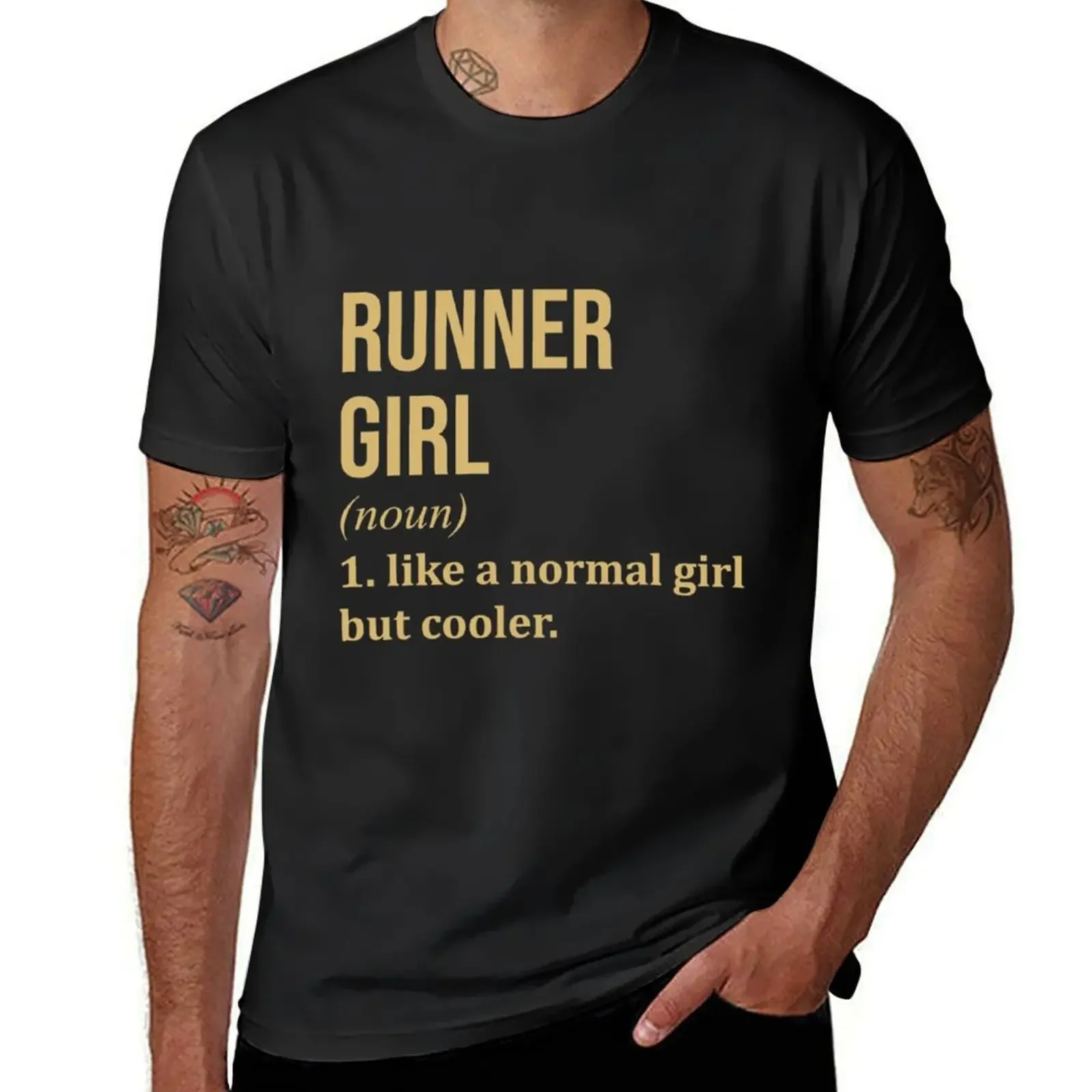 Runner Girl Funny Running Quot| Perfect Gift T-Shirt sweat graphic t shirt vintage oversizeds mens workout shirts