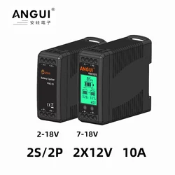 ANGUI KBX102S PNE PLC12V 24V Battery Equalizer Batteries Monito rActive Balancer Voltage Display Lead Acid Li-ion Connect Series