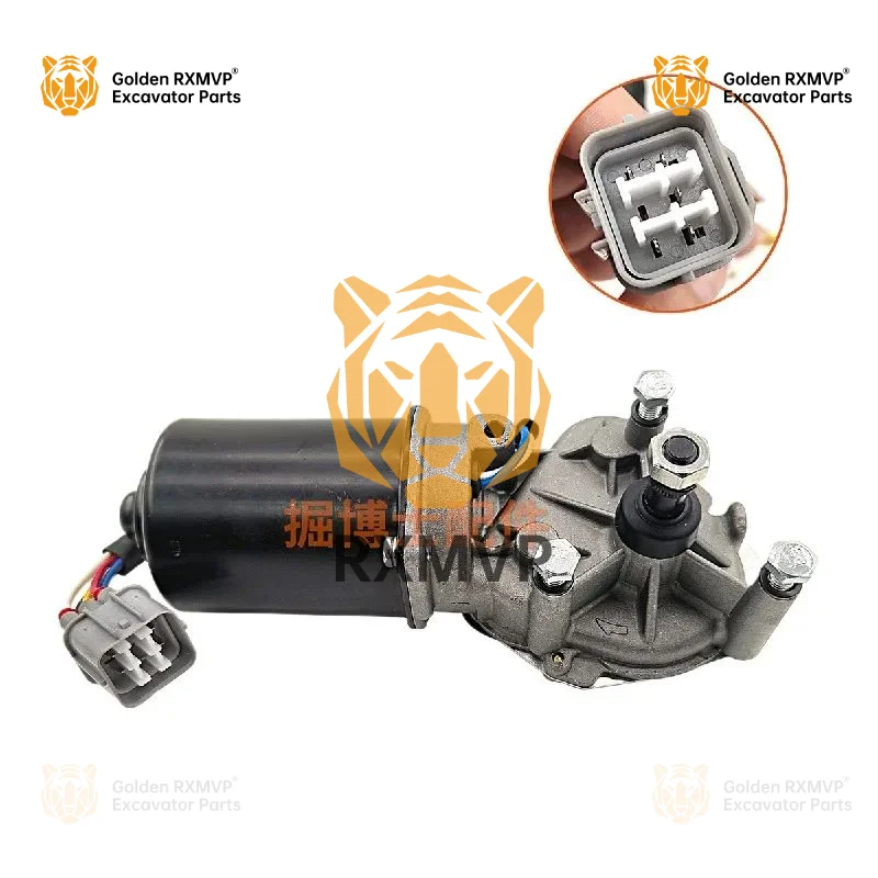 For Hitachi Direct Injection Wiper Motor Zax120/200/240/270-3g-6 Wiper Motor Excavator Accessories