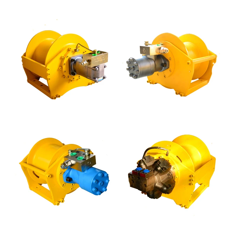 5 Ton Hydraulic Truck Winch Steel Wire Rope Electric Winch Windlass And Mooring Winch