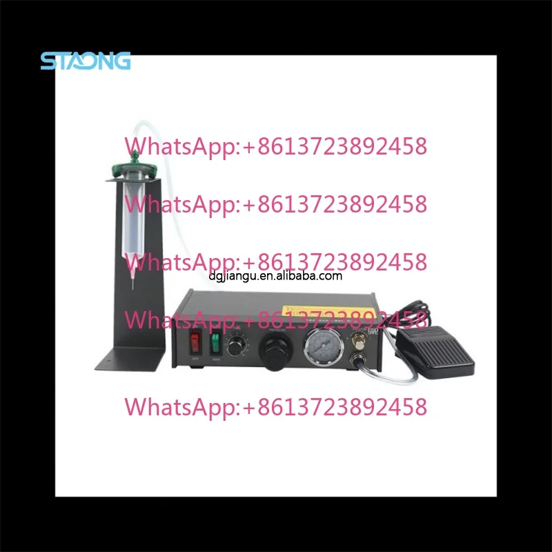High Quality Semi-Auto Glue Dispenser Liquid Controller Dropper Fluid Dispenser Doming Machine