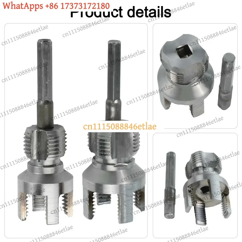 k03 20mm 25mm Tap and Die Set Internal External Thread Cutter PVC Pipe Threading Tool Kit Plumbing Hardware Accessories
