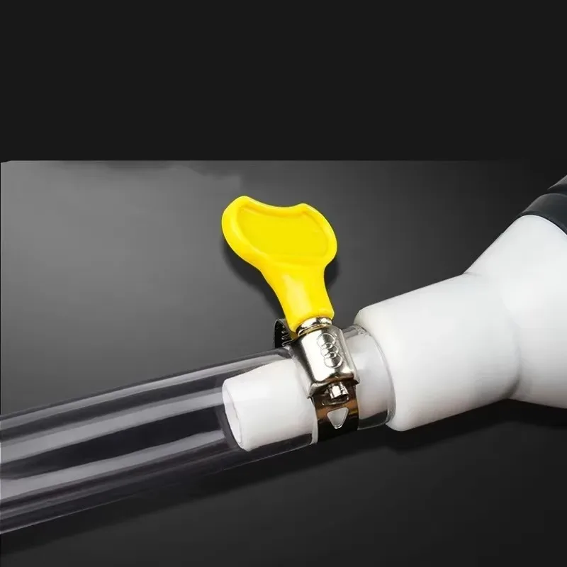 Manual Fuel Pump High Flow Car Motorcycle Hand Siphon Water Fish Tank Oil Gasoline Petrol Diesel Liquid Transfer Tool