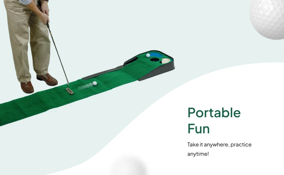Golf Putting Mat Go… - image