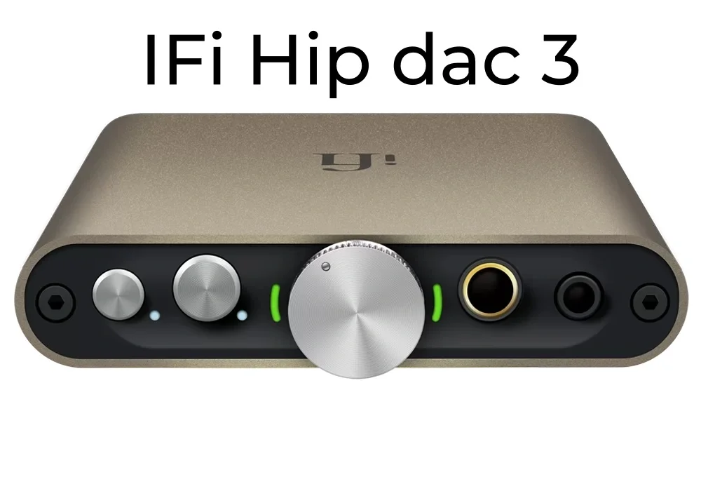 

Original IFi Hip dac 3 DAC with Headphones Amplifier Decoder XMOS Hi-res DAC/headphone AMP Balanced USB-C MQA DS