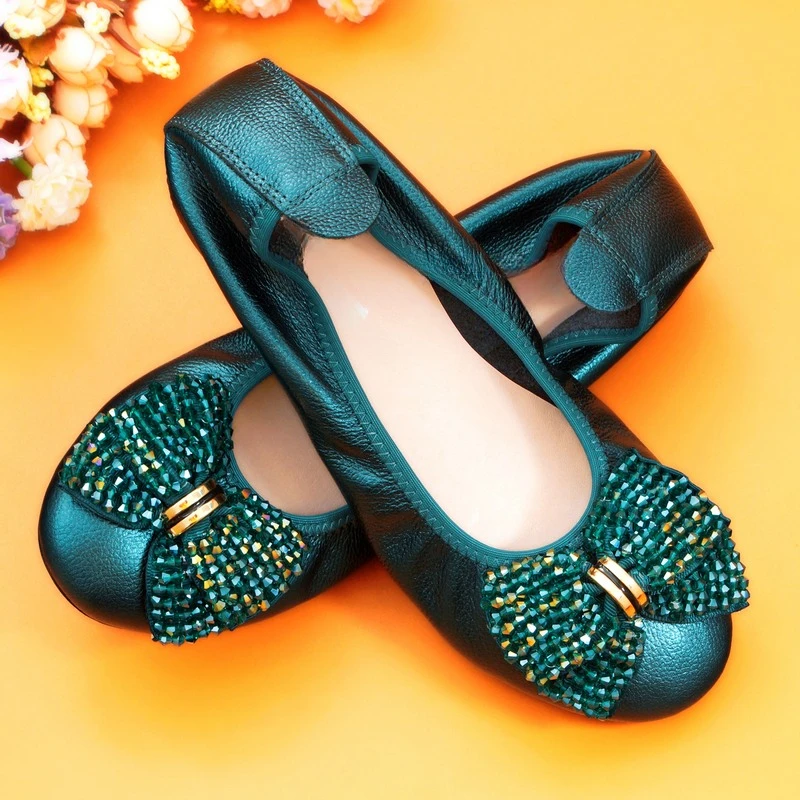 Ladies Ballet Flats New In Sandals Women Lolita Casual Outside 2024 Summer Fashion Slides Butterfly-Knot Female Loafers Shoes