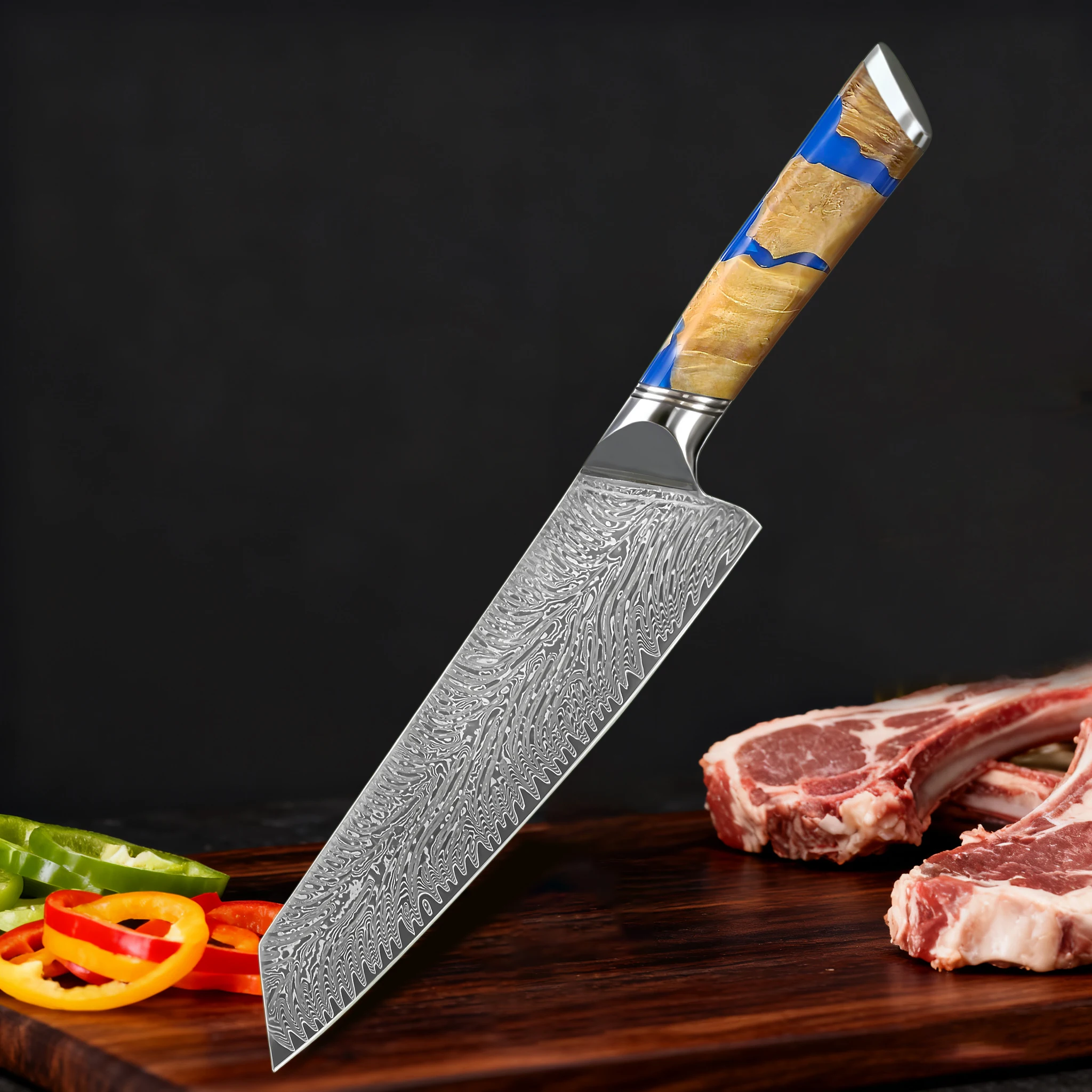 Kiritsuke Knife Meat Cleaver Knife Vegetable Beef Kitchen Knife Cooking knife Home Kitchen Restaurant Knife Kitchen Stuff