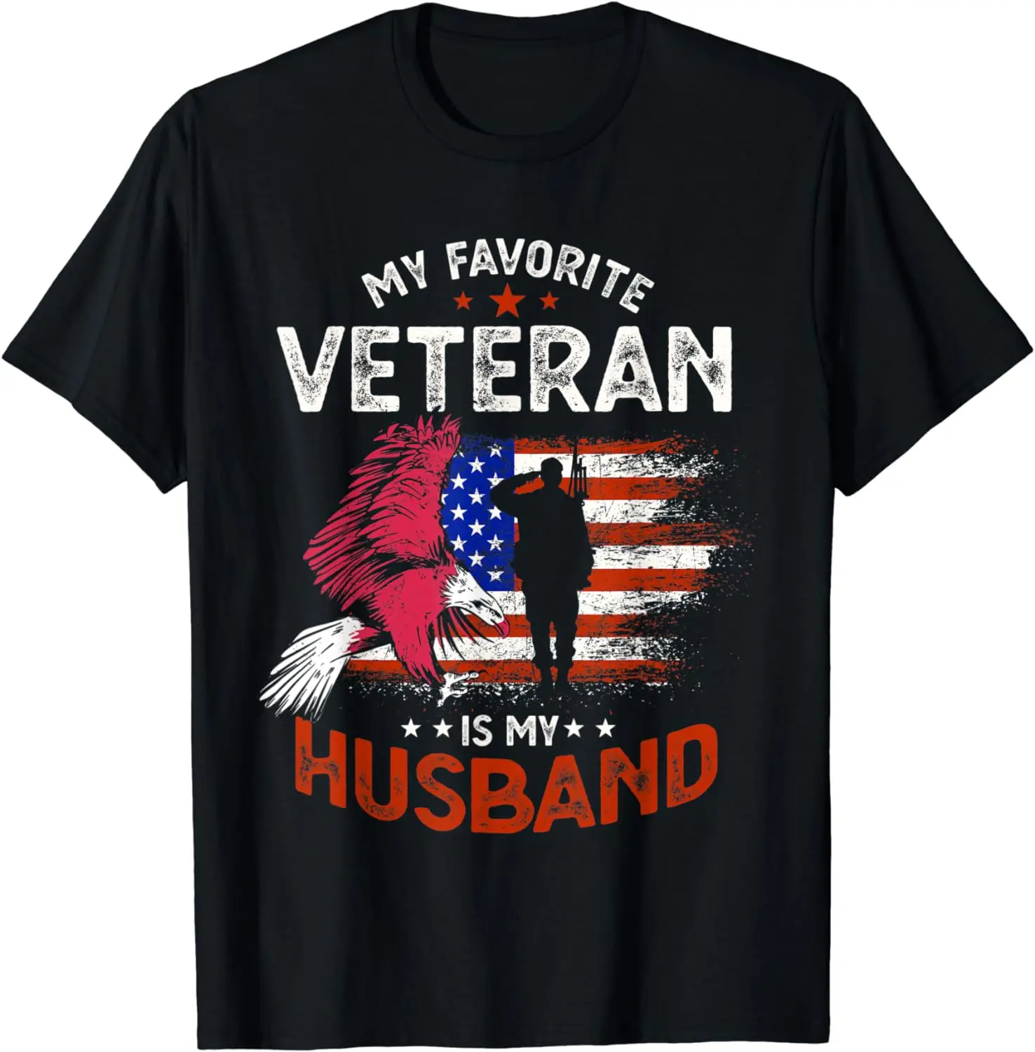 

My Favorite Veteran Is My Husband T-Shirt