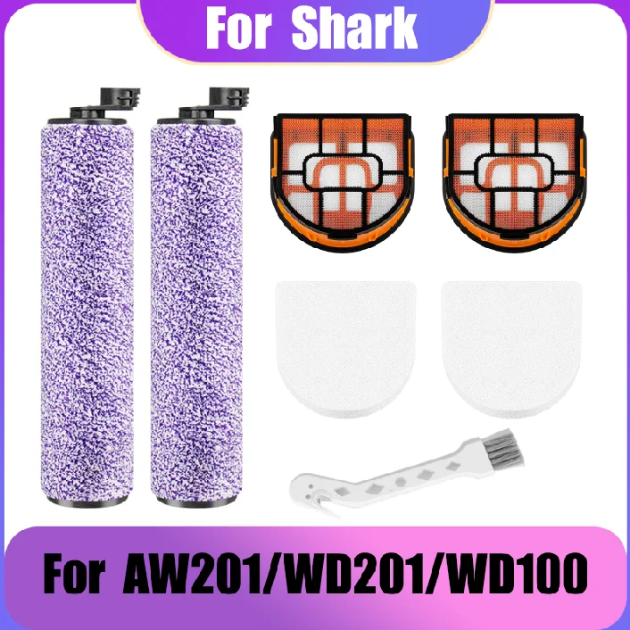 Валик-щетка и фильтр для пылесосов Shark HydroVac WDB1F2, AW201, AW302, WD201, WD100, WD200, WD101, WD200C, WD201C, WD101C – Запчасти для пылесосов HydroVac