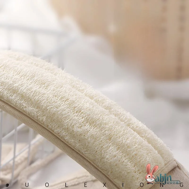 

Natural Stem Exfoliating Bath Towel for Men Adult Back Scrubber Skin Softening Tool for Personal Bath Care