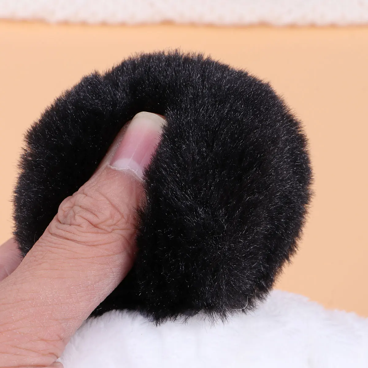 

Elastic Headbands Women Panda Ear Soft Lightweight Comfortable Knitting Hairbands Girls Headwraps Stripe Hairband Hairstyle Tool