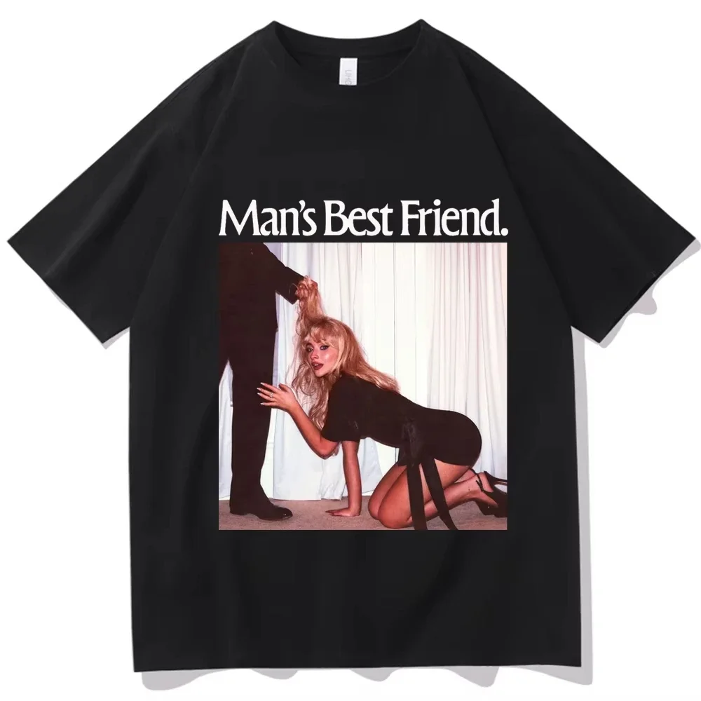 

2026 Sabrina-Carpenter Album Man’s Best Friend T-shirt Harajuku O-neck Casual Shirt Gift Oversized T Shirt Men Clothing Unisex