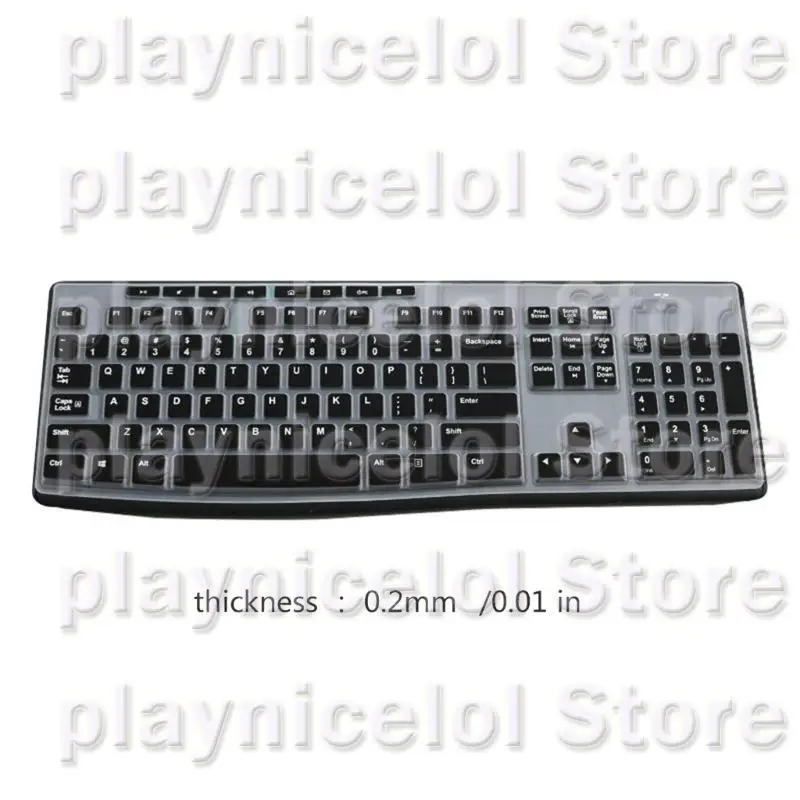 E8BA Силиконовая клавиатура Skin Skin для K200 K260 K270 K275 Клавиатура Ноутбука Продолжительность и стиральная рукав