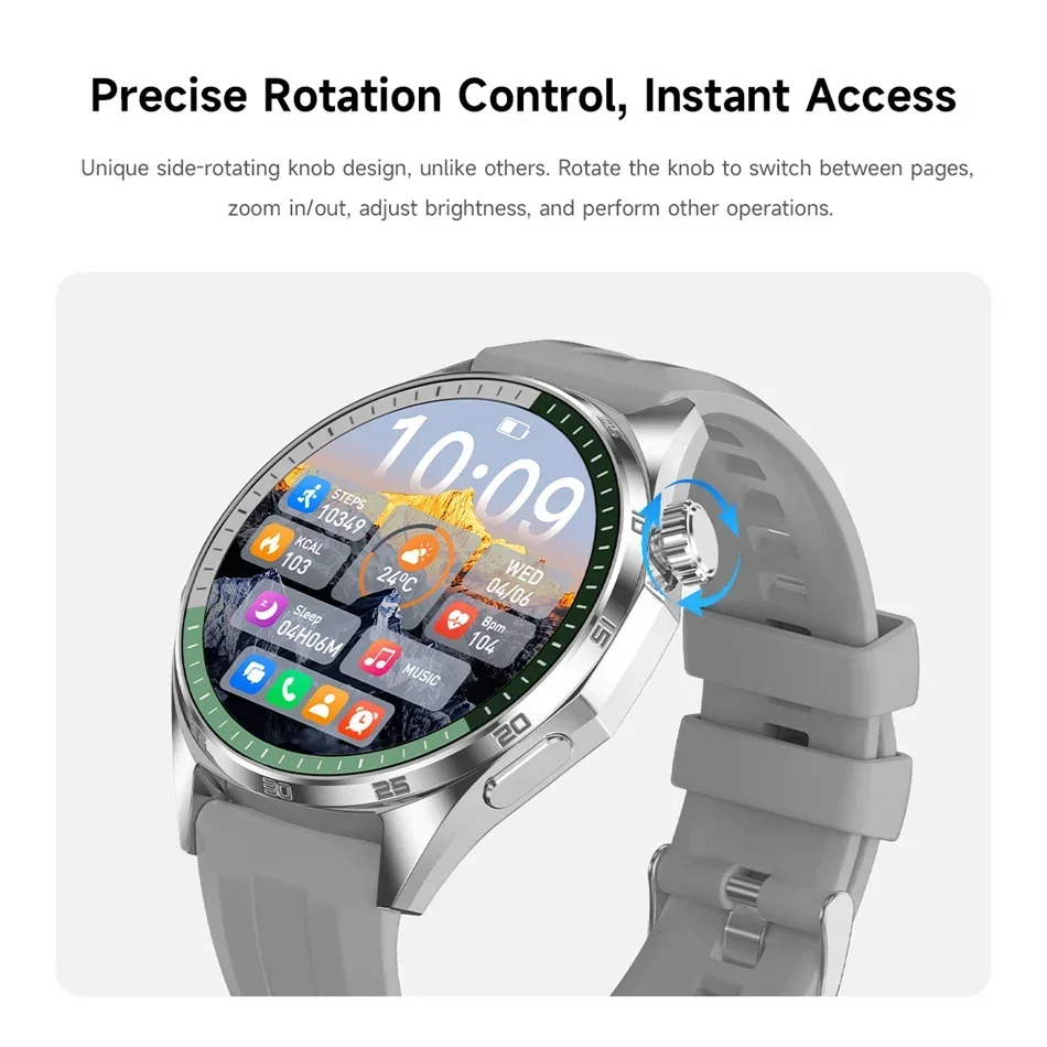 Smart Watch Uomo Nfc Gps Cardiofrequenzimetro Monitoraggio Salute_voghion.com