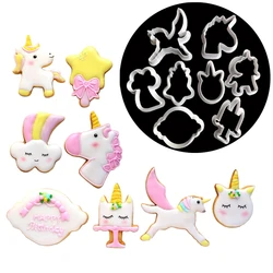 Unicorn Cake Cutter Cookie Biscuit Mold Kitchen Fondant Decorating Tools