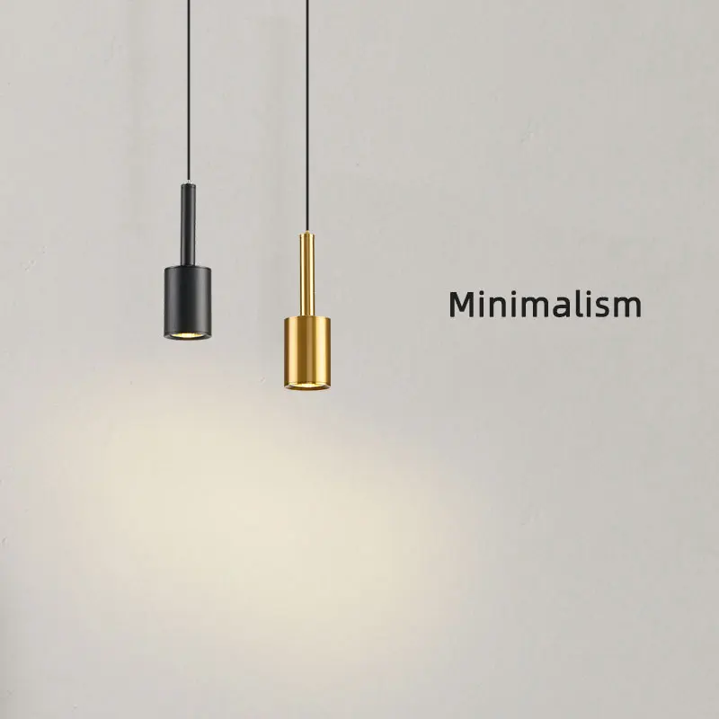 

Nordic LED Chandelier Minimalist Modern Bedroom Bedside Light Creative Kitchen Restaurant Bar Home Lighting Decor Pendant Lamp