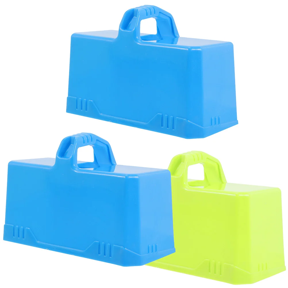 3 Pcs Snow Toys Maker Snowman Sand Castle Molds Kids Outdoor Children Blocks Makers