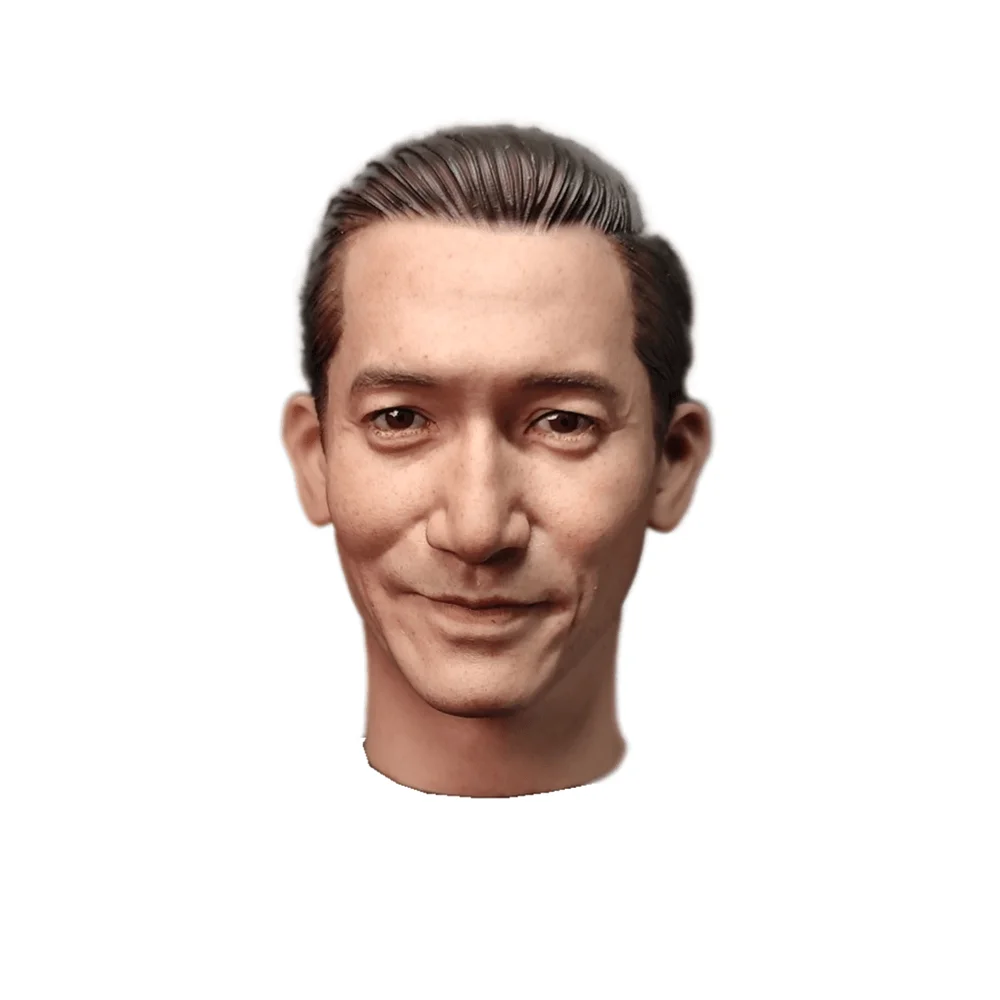 

1/6 Ratio Asian Star Tony Leung Chiu Wai Male Model PVC Head Long Neck 12 Inch Action Figure Body Doll