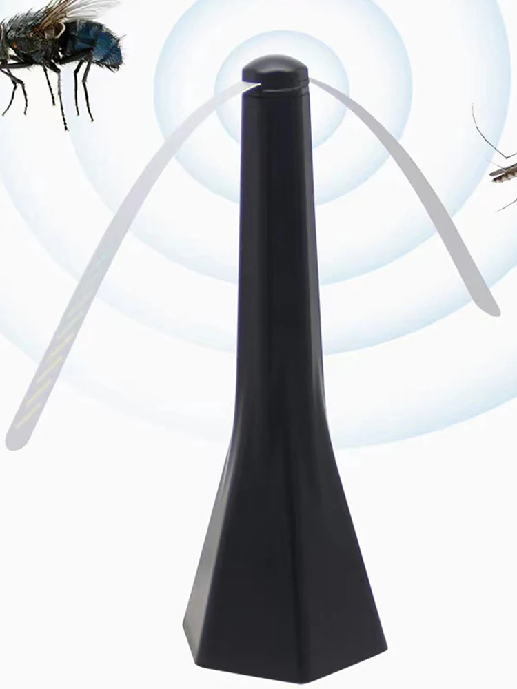Elektrischer Fliegenvertreiber, Anti-Insekten-Mückenschutzventilator, batteriebetriebener Haushalts-Schädlingsbekämpfungsventilator für den Haushalt, für den Küchentisch zu Hause