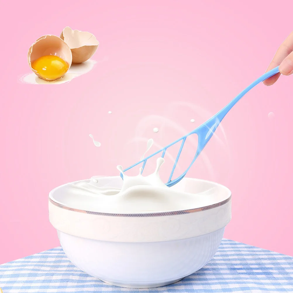 

Manual Coffee Whisk Ergonomic Non-Stick Flexible For Egg Dough Juice Oatmeal Dishwasher Safe Storage Hook Kitchen Tool
