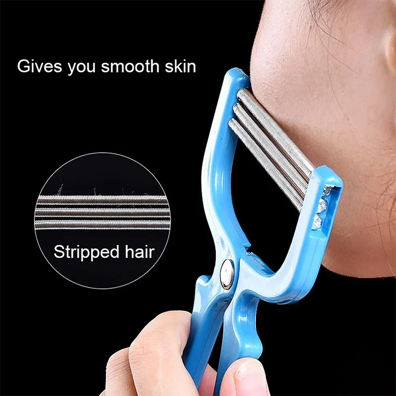 High-Quality Handheld Facial Hair Remover Manual Removal Epilator Beauty Shaving Threading Tool For Women Adults Beauty Epilator