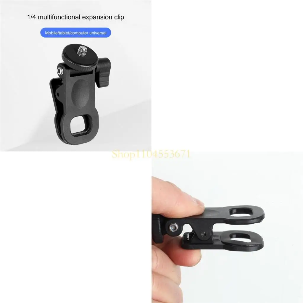 

Best Seller Compact Fill Light Holder Mini Camera Flash Holder Hand for Phones & Laptops