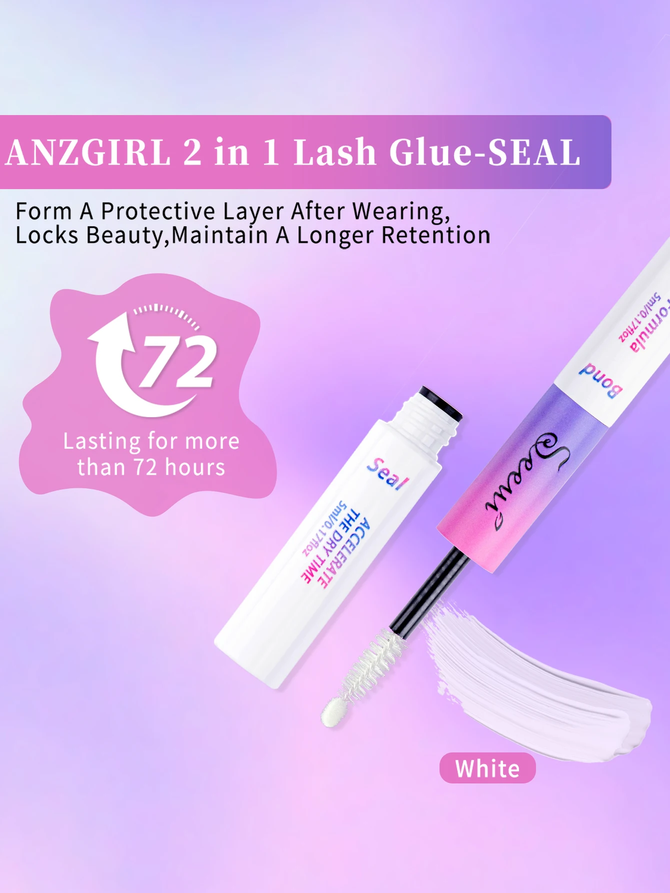 Eyelash Glue and Seal for Eyelash Clusters Strong Fixed Eyelash Glue Lasting Eyelash Glue Eyelash Extension tool