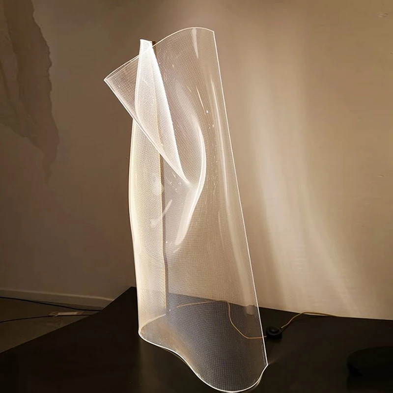 

Nordic Creative Design Led Floor Lamp Modern Art Bedroom Bedside Lamp Living Room Home Decor Duplex Villa Hotel Standing Light