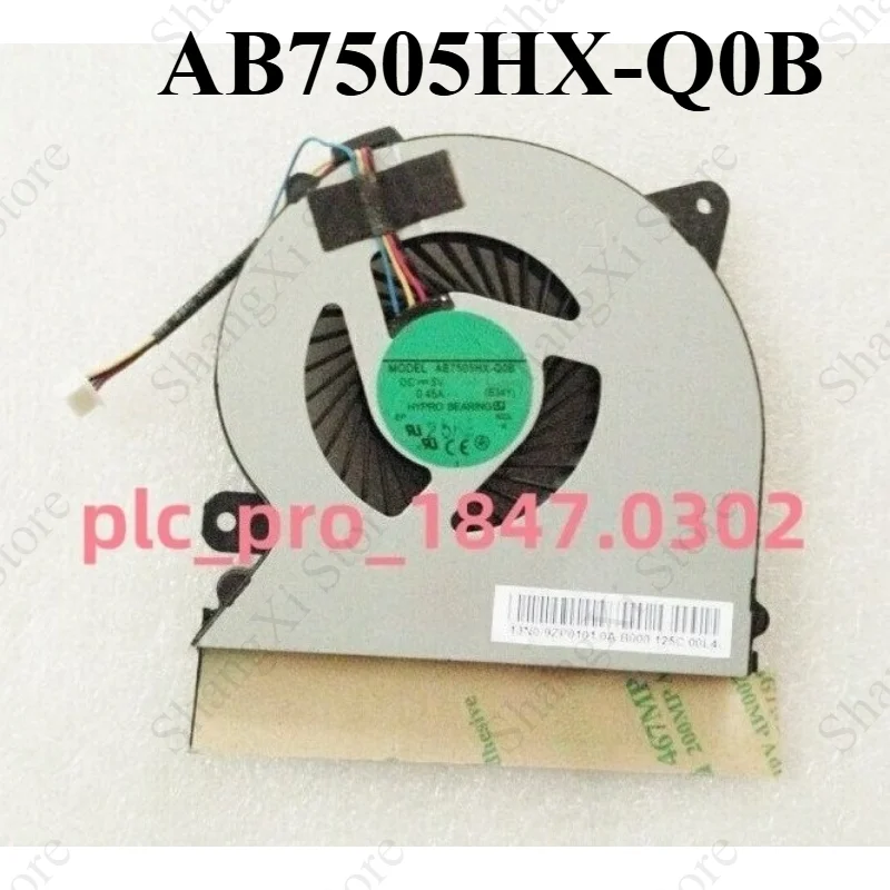 1PC Brand New  AB7505HX-Q0B DC 5V 0.45A 4Pin Notebook Cooling Fan Fast Delivery