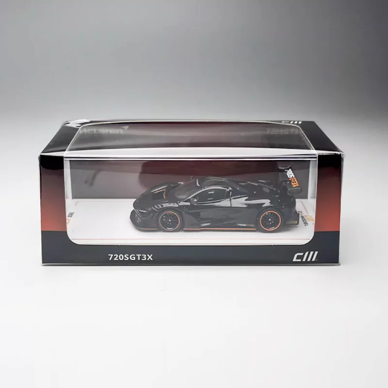 

Масштабная модель спортивного автомобиля 720S GT3 X из сплава, 1:64, готовое изделие, имитационная игрушка, коллекционный подарок, статическая модель для демонстрации