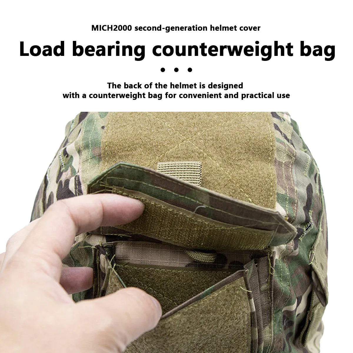 Tactical Helmet Camouflage Cover For MICH 2000 Airsoft Paintball Scratch-resistant Helmet proof Accessories