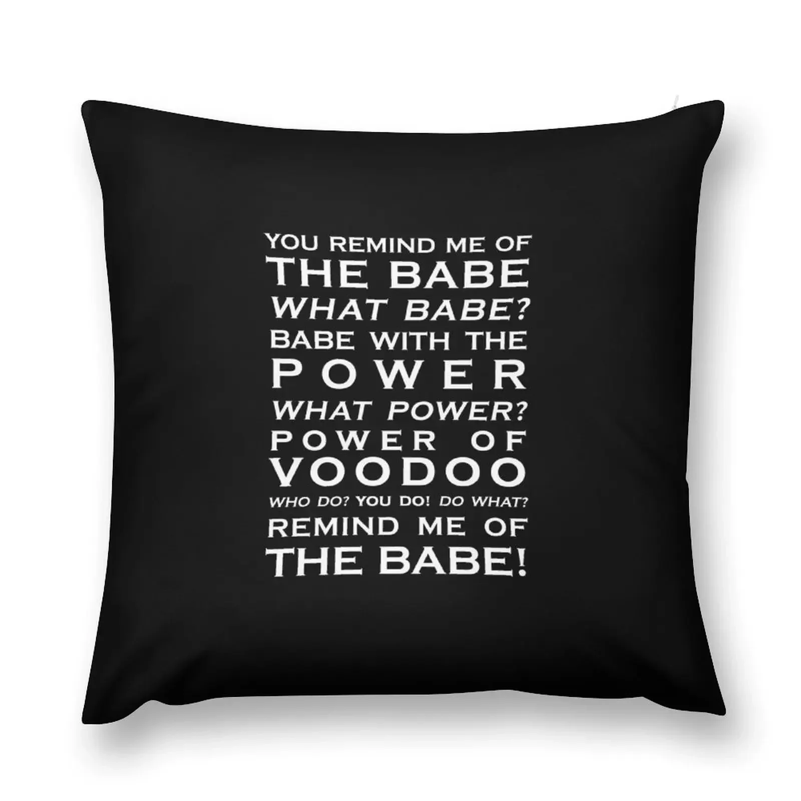 Copy of Babe With the Power Word Art Throw Pillow anime girl Elastic Cover For Sofa Decorative Cushions For Living Room pillow