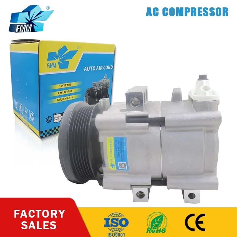 

FMM FS10 A/C AC Compressor for Ford F-150 F-250 2005-2006 5R13-19D629-AA 5R13-19D629-AB
